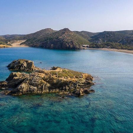 Authentic Cretan Stone Windmill Villa Sitia  Exterior photo