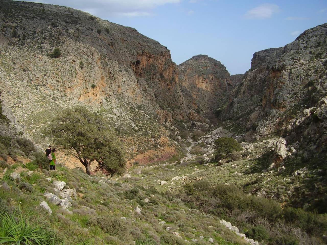 Authentic Cretan Stone Windmill Villa Sitia  Exterior photo